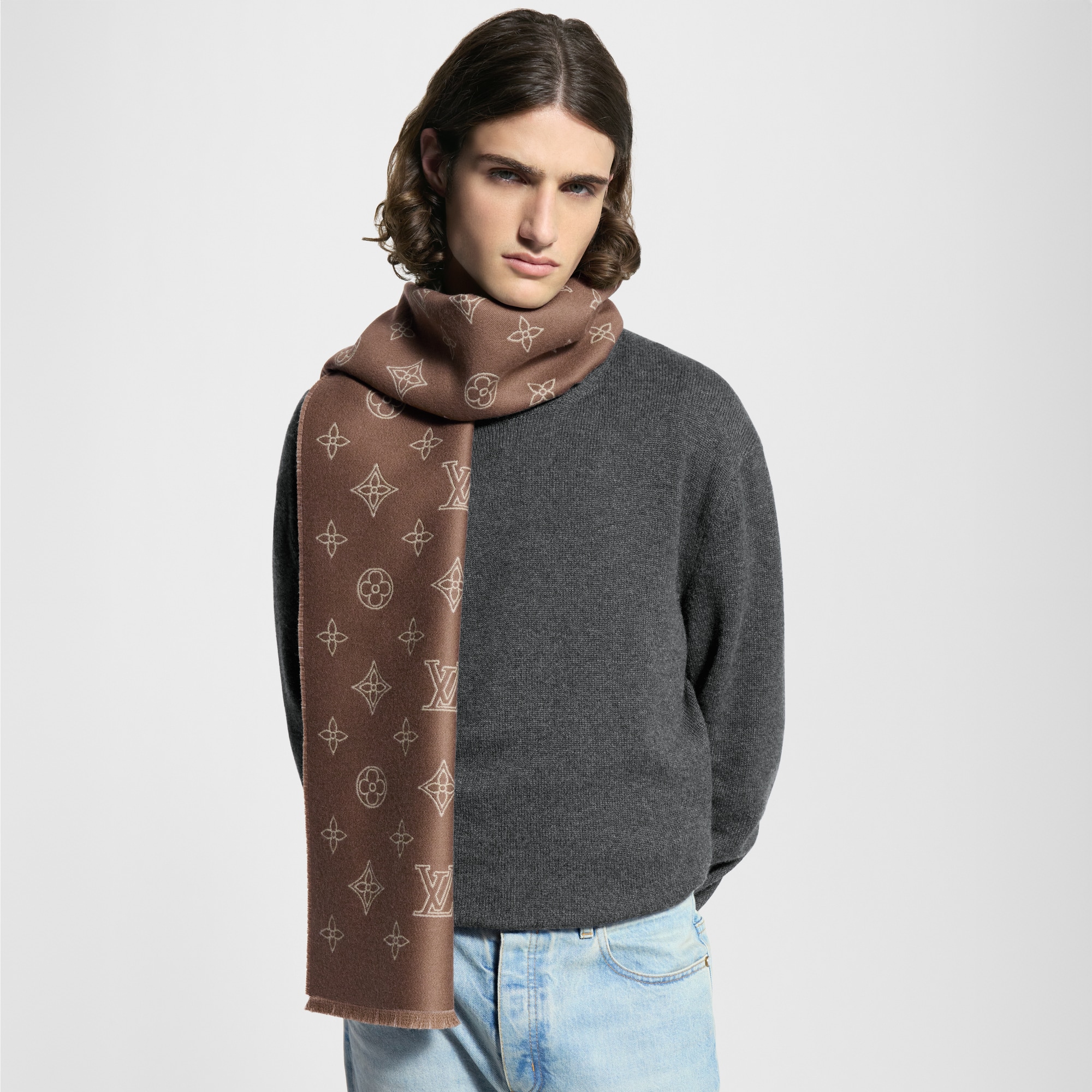 Monogram Blast Scarf S00 - Accessories | LOUIS VUITTON